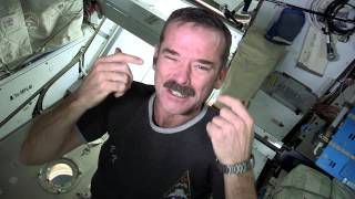 Chris Hadfield  Nail Clipping in Space [upl. by Hawthorn]