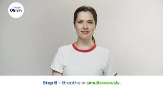 Otrivin Breathe Clean How to Use Video [upl. by Einnov242]