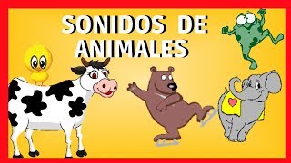 Sonidos de Animales para Niños de 1 a 5 AñosNUEVO [upl. by Leoy177]