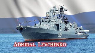 Admiral Levchenko 605  Antisubmarine guided missile destroyer of the Northern Fleet [upl. by Aleahcim]