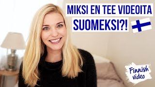 MIKSI EN TEE VIDEOITA SUOMEKSI  Suomenkielinen video [upl. by Nea169]