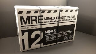 2017 Meal Kit Supply MRE Review Meal Ready To Eat Best Civilian Meal Ready to Eat Taste Test [upl. by Nalat]