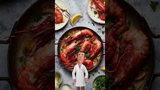 Beneficios de las GAMBAS gambas shrimp healthylifestyle superalimentos salud [upl. by Sadiras]