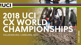 2018 UCI Cyclocross World Championships – ValkenburgLimburg NED  Men Juniors [upl. by Howe]