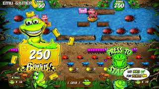 Frogger Raw Thrills Subscription  Gameplay Teknoparrot [upl. by Nemra400]