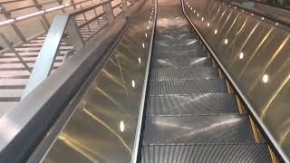 Shenton Way MRT Station Singapore TEL  Otis 520 NPE Escalator Street Access [upl. by Lissner]