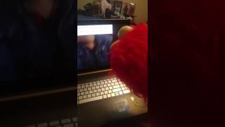 Elmo responds to Furless tickle me Elmo Video [upl. by Klug150]