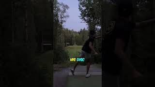 This Guy’s Disc Golf Skills Took a Surprising Turn 😬 anthonybarela11 shorts [upl. by Ansela]