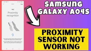 Samsung Galaxy A04s Proximity Sensor Not Working  Sensor issue latest [upl. by Imoyaba]