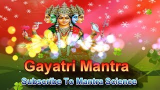 Full Gayatri Mantra सम्पूर्ण गायत्री मंत्र [upl. by Ilrebmyk59]