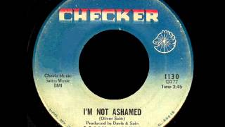 Bobby McClure  Im Not Ashamed  CHECKER 1130 [upl. by Aiuqenehs553]