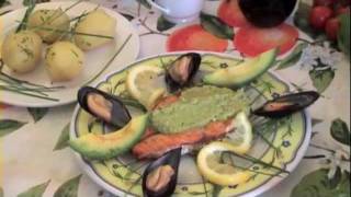 Video Ricetta  Salmone con Salsa di Avocado  HOTEL MARCONI CATTOLICA [upl. by Disharoon]