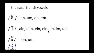 French pronunciation nasal sound en [upl. by Coretta783]