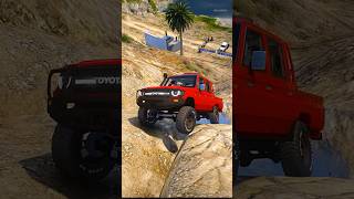 MICHAEL ENTER IN MOST DIFFICULT MOUNTAIN CLIMBING CHALLENGE WITH NEW THAR shortsvideo gta5 [upl. by Ellegna927]