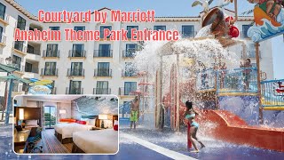 Review Courtyard by Marriott Anaheim Theme Park Entrance [upl. by Danete]