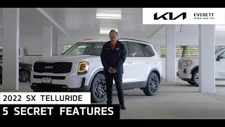 2022 Telluride SX Prestige l 5 SECRET Features [upl. by Alywt]