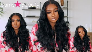 39 🔥The Stylist BELLA Wig ReviewHuman Hair BlendHuman Hair DupeSamsBeautySyntheticWigSeries [upl. by Okiram]