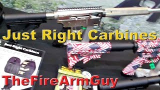 Just Right Carbines  Shot Show 2105  TheFireArmGuy [upl. by Dulcy]