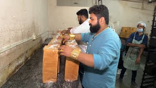 Madhuram Bread Megafactory Indore  Street Food Indore [upl. by Clute]