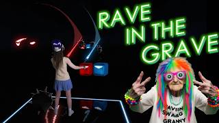 Beat Saber AronChupa Little Sis Nora — Rave in the Grave  Expert [upl. by Ricketts]