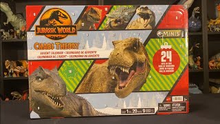 New Jurassic World Chaos Theory Minis Christmas Event Calendar Unboxing And Review [upl. by Rauscher]