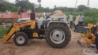 Eicher 485 eichertrector eicher551 jcb tractor farmer jcbtractor jcbtractorvideo [upl. by Trueman]