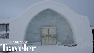 Inside Swedens Frozen Icehotel  Condé Nast Traveler [upl. by Leann]