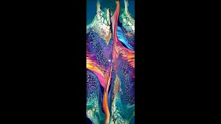 20240831 Fluid Art Swipes  Explosion of Colors Total Hippie Style [upl. by Heida]