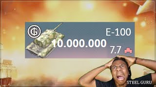 RAREST E100 GRIND Experience 💥💥💥 The most EXPENSIVE tank in game [upl. by Emaj]