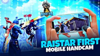 Raistar Mobile📲 Handcam  Custom Hud🔥  Garena Free Fire Max [upl. by Hanoy]