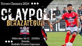 CLAYPOLE VS BERAZATEGUI \ TORNEO CLAUSURA 2024  FECHA 19 [upl. by Udale779]