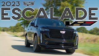 2023 Cadillac Escalade V  Supercharged 62L V8  AWD [upl. by Tomasine224]