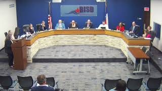 August 19 2024 Brazosport ISD Board Meeting [upl. by Mckinney]