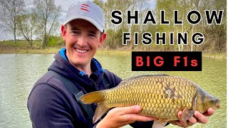 F1 FISHING  SHALLOW FISHING WITH A JIGGA FLOAT [upl. by Madigan]