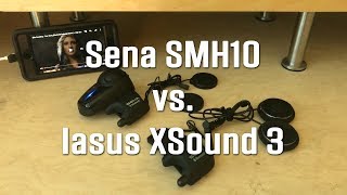 Helmet Speakers  Sena SMH10 vs IASUS XSound 3 [upl. by Daggett]