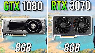 GTX 1080 vs RTX 3070  Big Upgrade [upl. by Allemat]