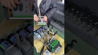 linear motor hydraulic valve Joystick Proportional wireless remote control [upl. by Bultman]