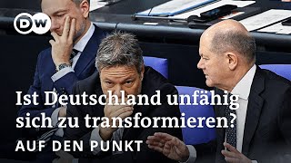 Umbau der Industrienation Deutschland Scheitert die Energiewende am Geld  Auf den Punkt [upl. by Llenyl364]