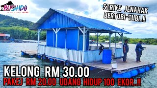 MEMANCING DI KELONG  RUMAH RAKIT RM 3000  ADA JENAHAK DAN KERAPU [upl. by Attenauq]