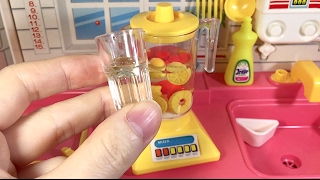 Mini kitchen Toys  Miniature cooking toysASMR  1980 Liccachan kitchen quotNew kitchenquot [upl. by Ydnal]