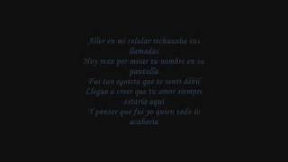 Te Llore  Ckan  Letra [upl. by Aufa]