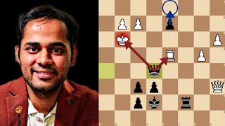 Arjun Erigaisi becomes World 2 reaching 28058  Sarana vs Arjun  Chennai Grandmasters 2024 [upl. by Idolem]