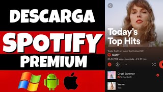 COMO DESCARGAR SPOTIFY PREMIUM APK FÁCIL 2024 [upl. by Adnamahs609]