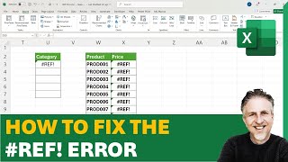 How to Fix the REF Error in Excel [upl. by Viradis258]