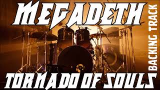 Megadeth Tornado Of Souls Backing Track  Drums and Bass Only [upl. by Fons]