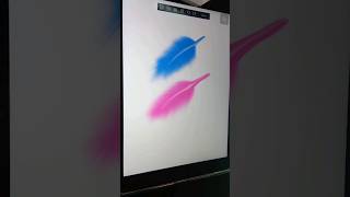 How to draw feather 🪶 Autodesk Sketchbook drawingshorts shortsvideo shorts digitalart [upl. by Olivia]