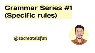 Grammar series  to infinitive  gerund  modals  ing form [upl. by Nirrej]