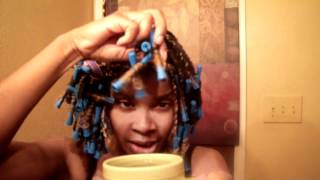 Kinky Twists How to on 4c hair part two [upl. by Anawak714]