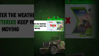 Felix batteries battery automotive solar shorts shortvideo [upl. by Darrej]