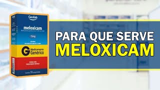 Para que Serve o Meloxicam  Bula Simples [upl. by Sexton404]